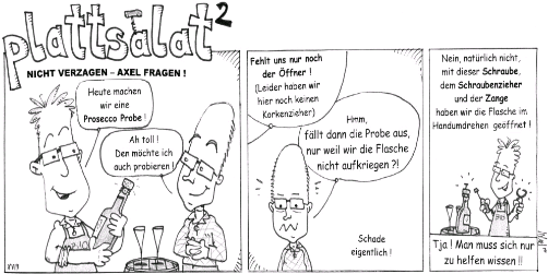 Plattsalat-Quadrat - Comic der Woche