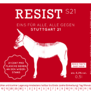 Resist21_Etikett Bild vom resist Bier Etikett