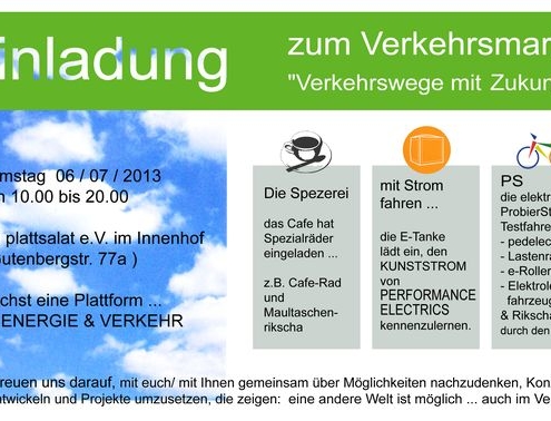 Bild von der Einladung
